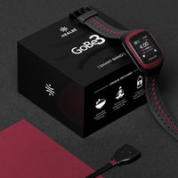 Healbe GoBe3 Smart Watch Fitness Tracker Calorie Intake and Burn, Sleep, Hydration, Stress, and Resting Heart Rate Monitor for Optimal Health. iOS and Android App. Track 9 Health parameters