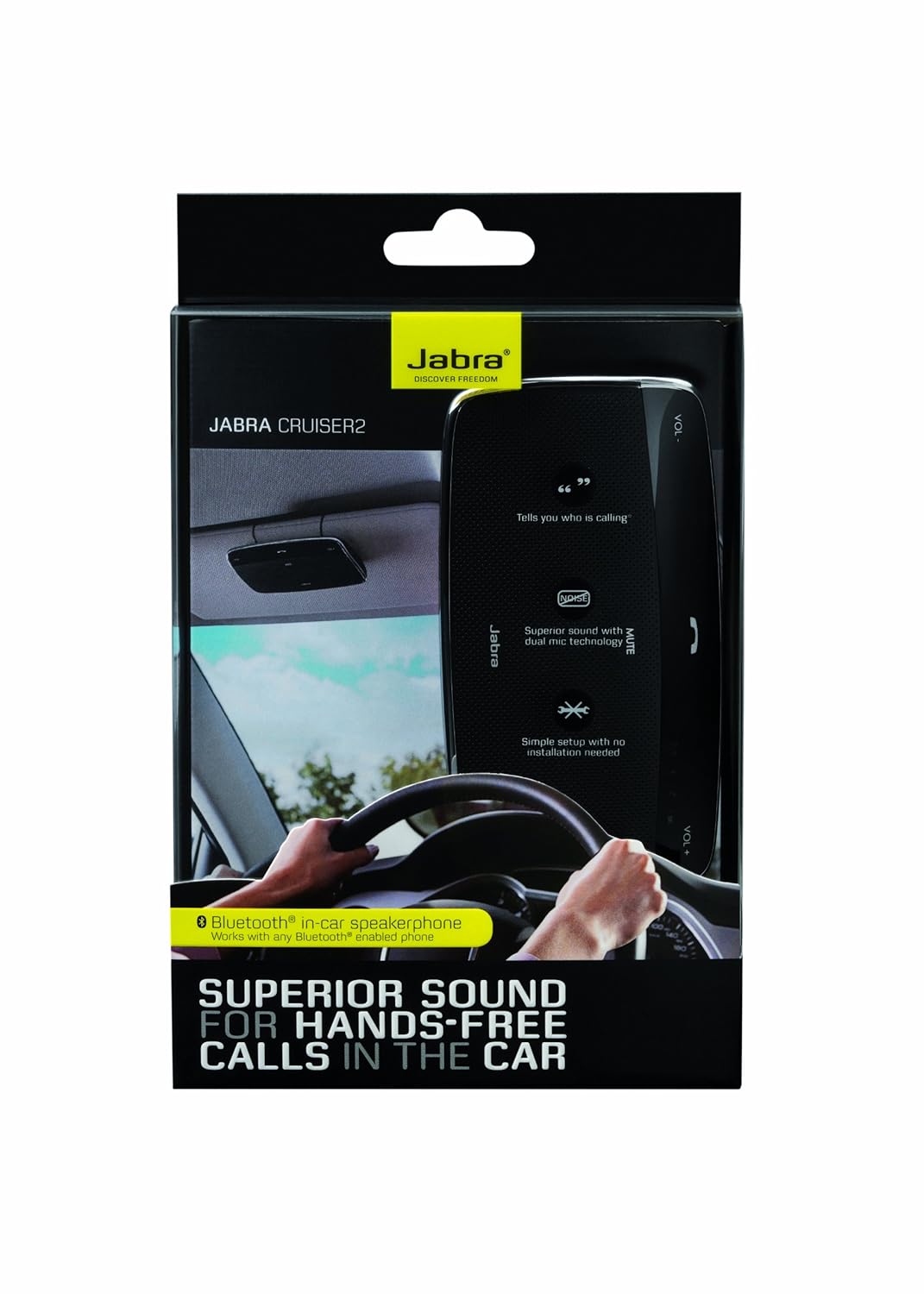 Jabra CRUISER 2 Bluetooth In-Car Speakerphone (Discontinued by Manufacturer)