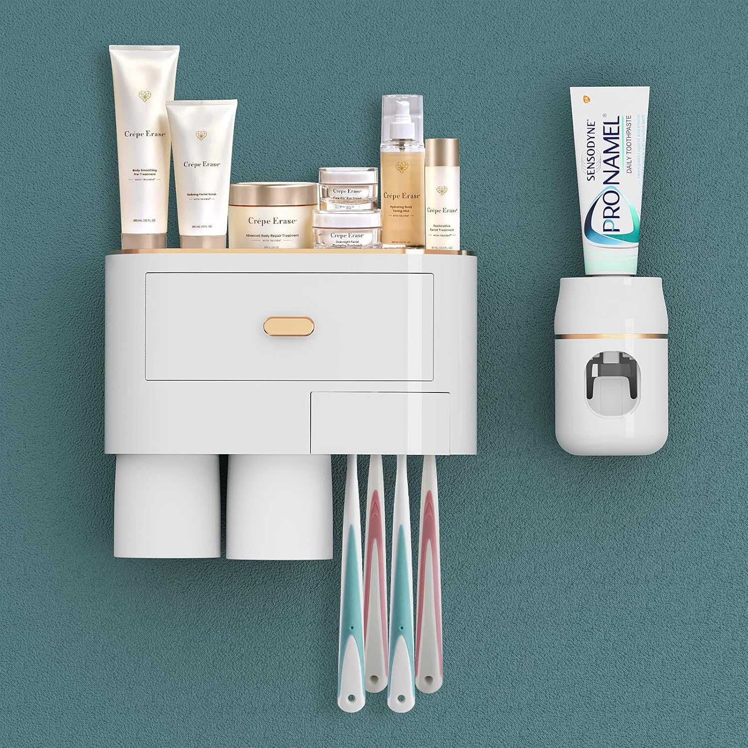 Home & Kitchen  Home Storage & Organisation  Bathroom Accessories & Organization  Toothbrush Holders