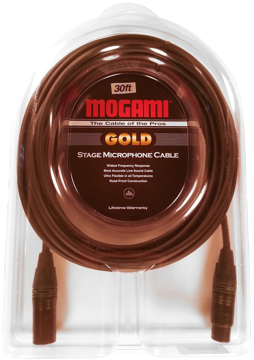 Mogami Gold Stage 30 Broadcast and Stage Microphone Cable 30 feet