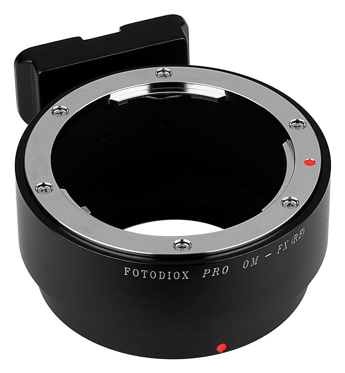 Fotodiox Pro Lens Mount Adapter - Olympus Zuiko (OM) 35mm SLR Lens to Fuji Film X-Series Mirrorless Camera Body (X-Mount)