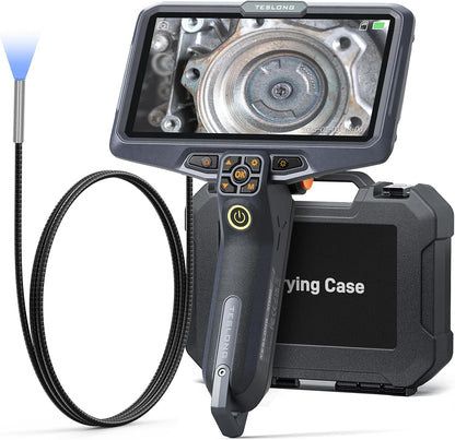 Teslong Ultra-Thin 3.9mm Industrial Endoscope with Lights – Front View