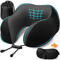 ExploreBliss Travel Pillow (Black