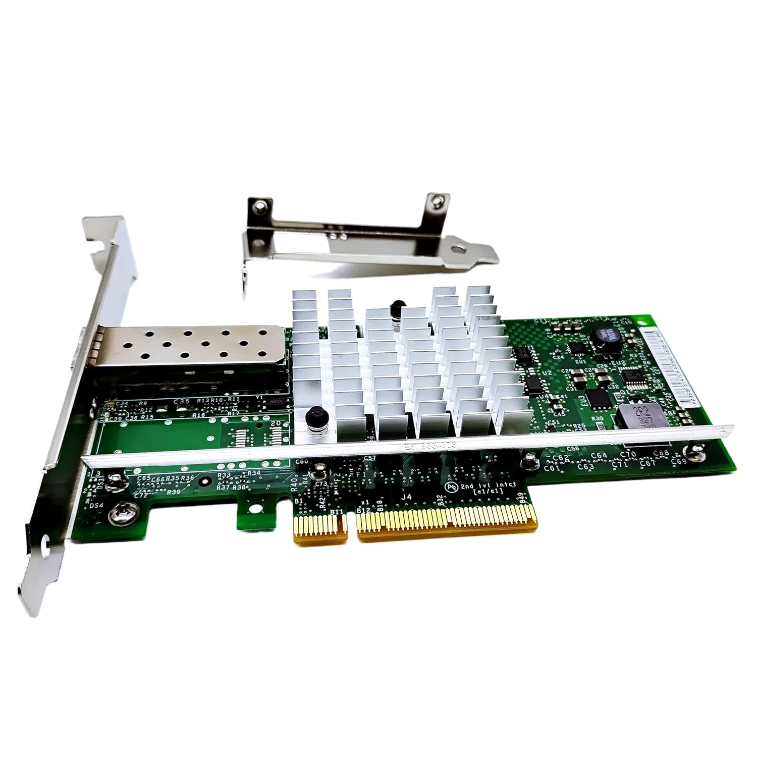 SVNXINGTII 10GB Dual SFP PCI-e NIC Network Card，X520-DA1 with Intel 82599EN Controller，E10G41BTDA，Ethernet LAN Adapter 10Gbps，Support Windows Server/Windows/Linux/Vmware (X520-DA1)