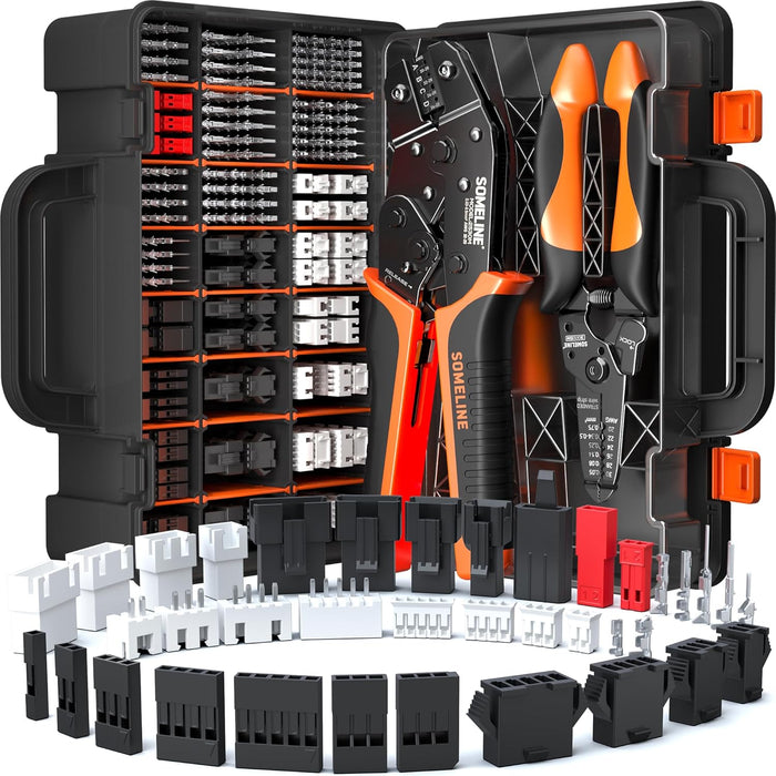 SOMELINE Crimping Tool Connector Kit – Front View