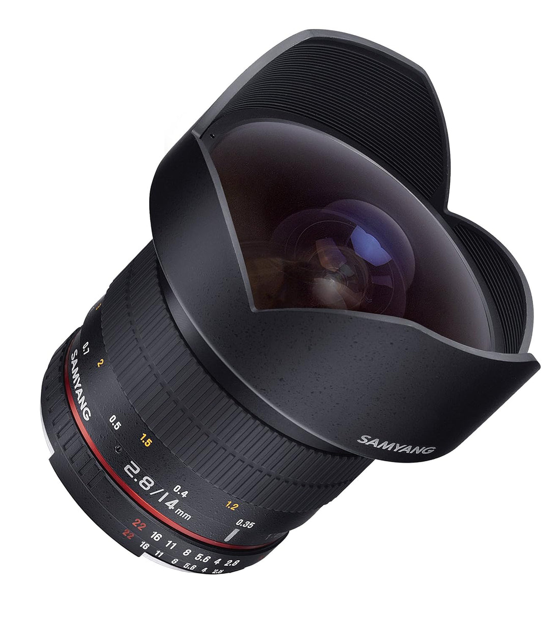 Samyang SY14MAE-N 14mm F/2.8 Ultra Wide Angle Prime Lens for Nikon AE (Black)