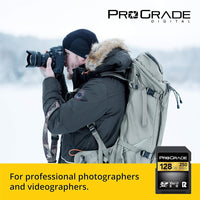 ProGrade Digital SDXC UHS-II V60 Memory Card (128GB), Gold, (Secure-Digital-Cards)