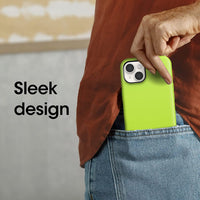 OtterBox Symmetry Series+ Case with Magsafe for iPhone 14 & iPhone 13 (ONLY) Non-Retail Packaging - Lime All Yours