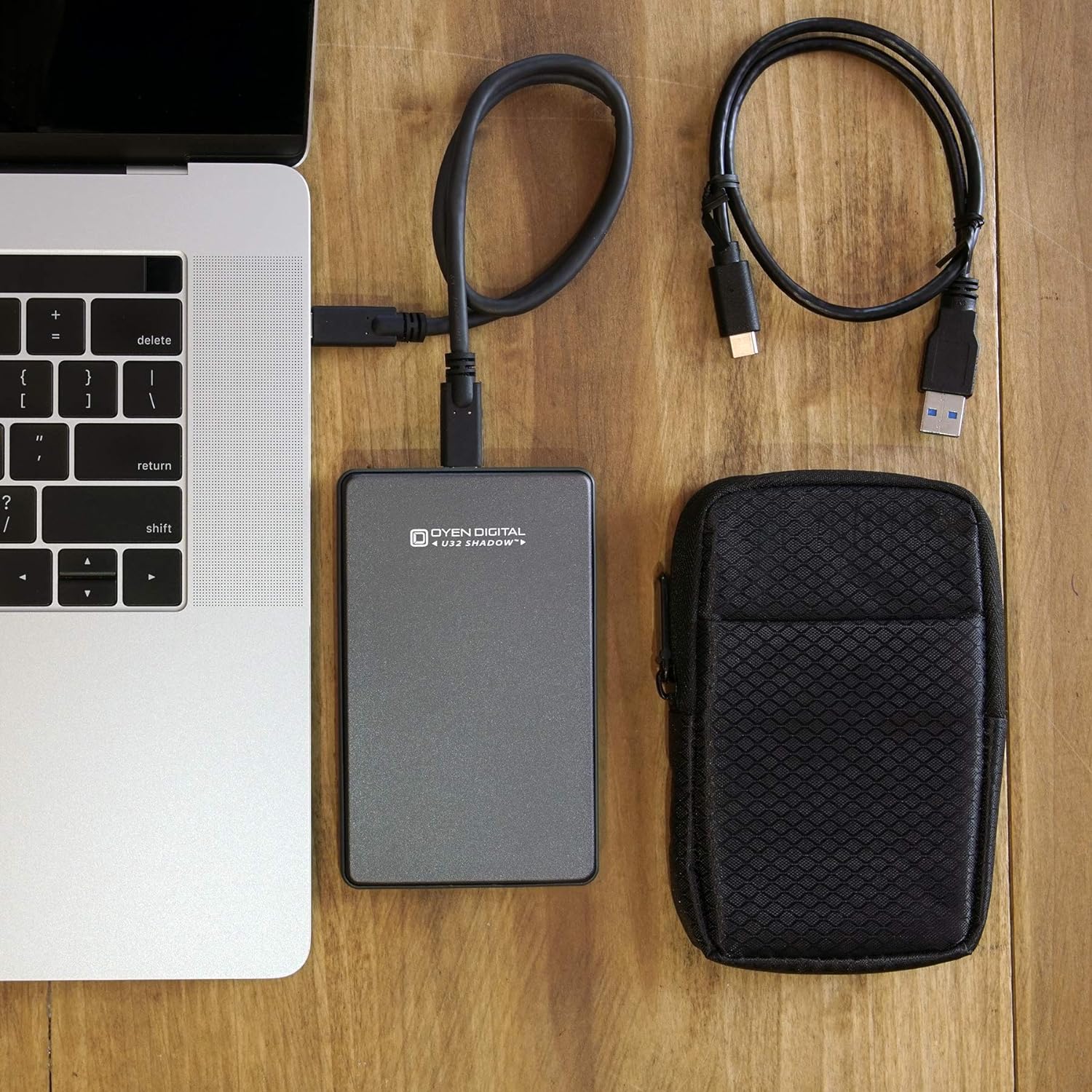 U32 Shadow 2TB External SSD USB-C Portable Solid State Drive (USB 3.1 Gen 2)