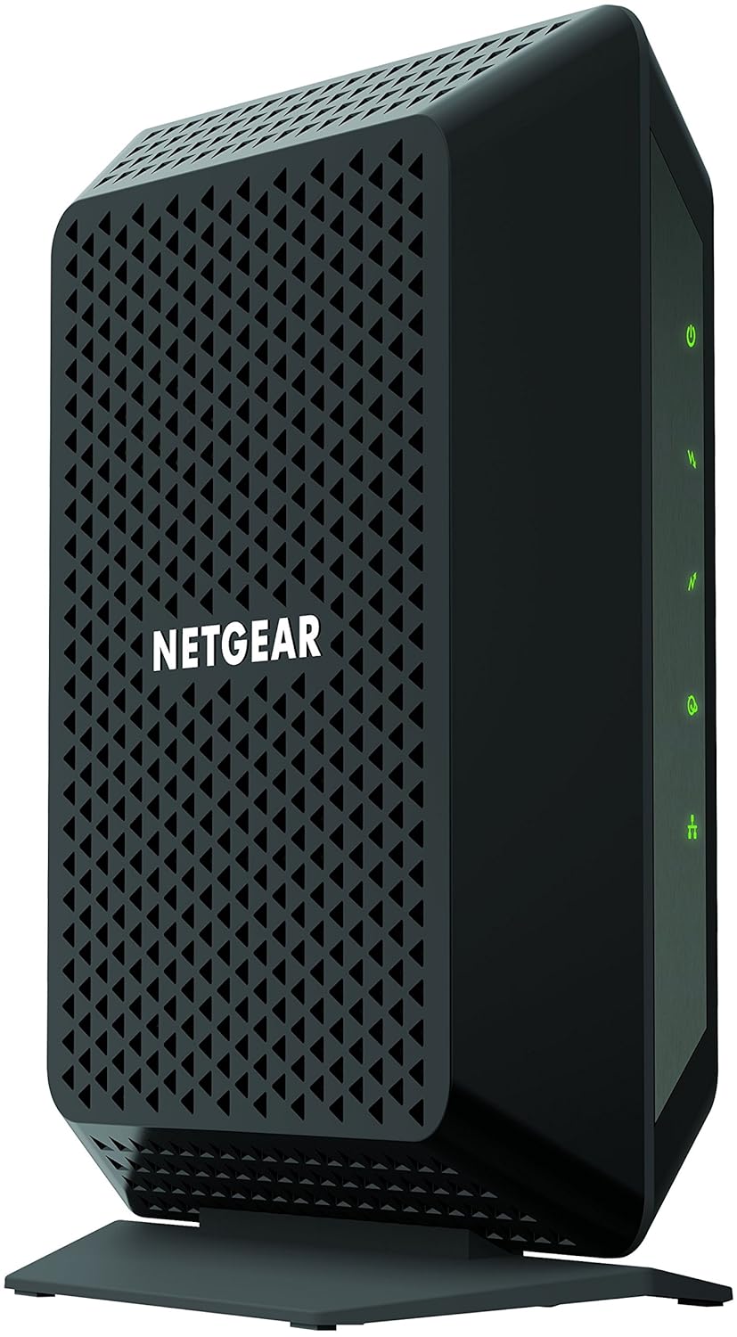 NETGEAR CM700, 32x8, DOCSIS 3.0 Cable Modem, Max Download Speeds of 1.4Gbps, Certified for XFINITY by Comcast, Time Warner Cable, Charter (CM700-1AZNAS)