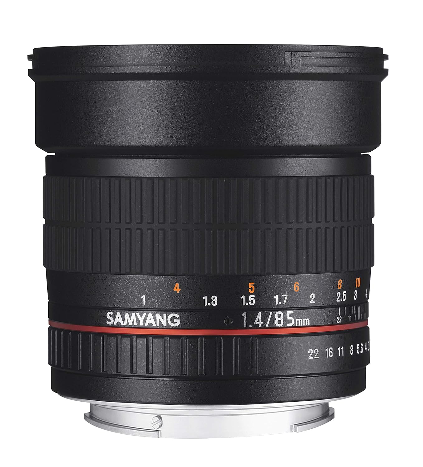 Samyang SY85MAE-N 85mm F/1.4 Prime Lens for Nikon AE (Black)