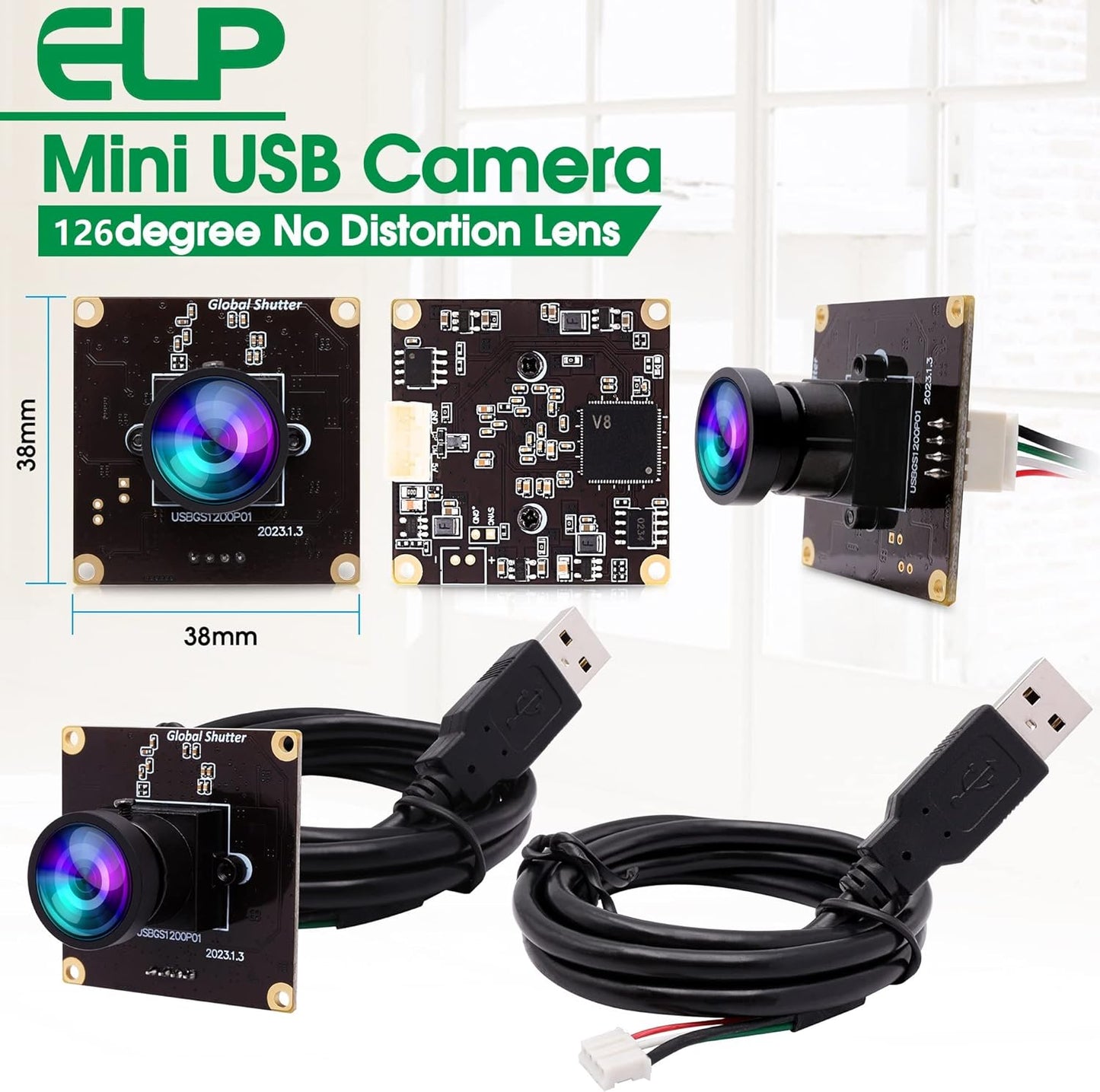 Wecamera_usb High Speed Wide Angle Global Shutter USB – In Use