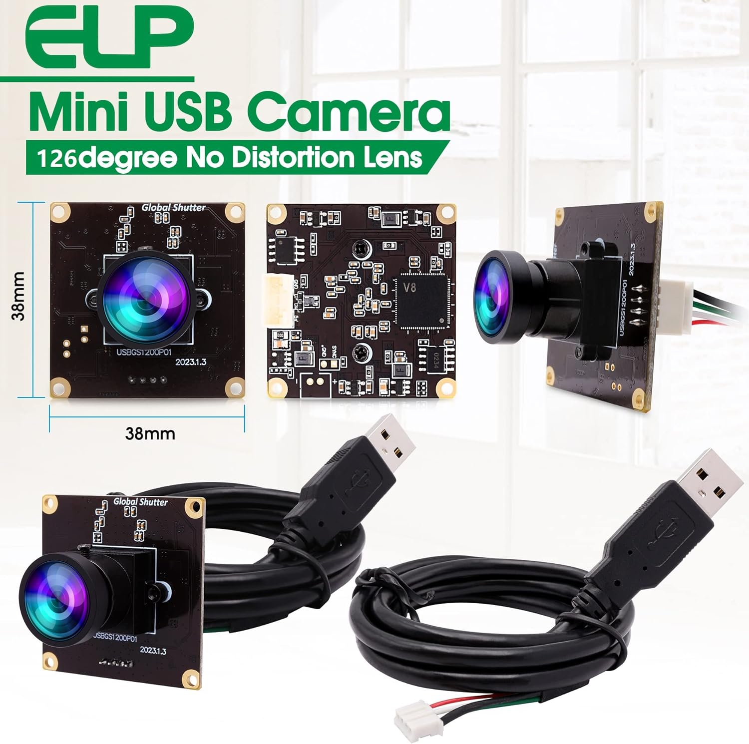Wecamera_usb High Speed Wide Angle Global Shutter USB – In Use