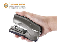 Bostitch Office Heavy Duty 40 Sheet Stapler, Small Stapler Size, Fits into The Palm of Your Hand; Gray