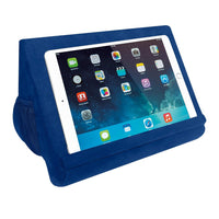 Ontel Pillow Pad Ultra Multi-Angle Soft Tablet Stand, Blue