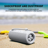 MIATONE Portable Bluetooth Wireless Speaker (Waterproof) (Grey)