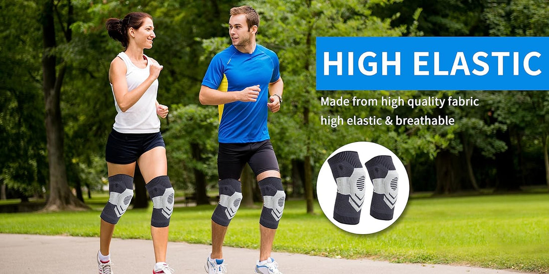 ciseroye Knee Braces for Knee Pain，male and female knee compression sleeve support, joint support and decompression for running, hiking, sports, arthritis, ACL, meniscus tear, joint pain relief -S