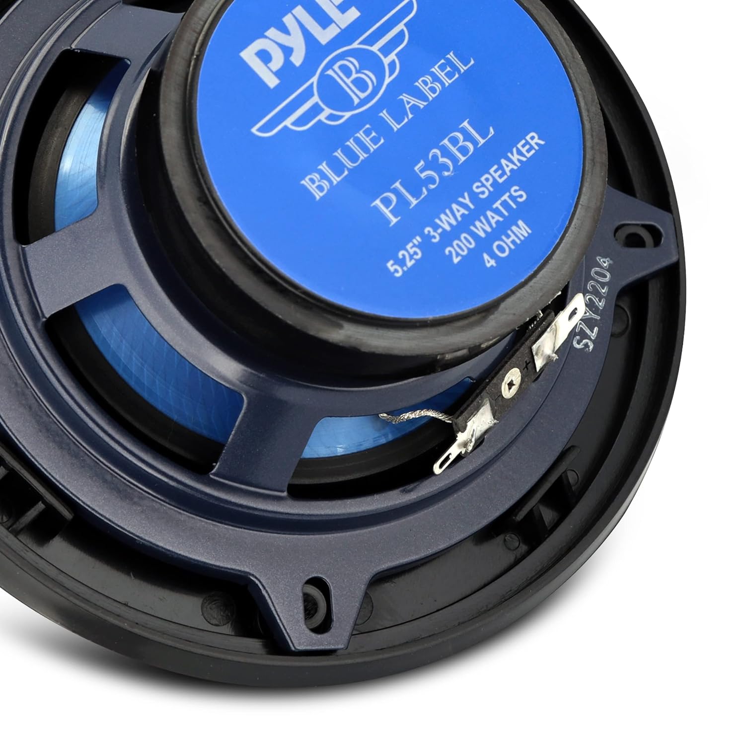 Pyle PL53BL 5.25-Inch 200-Watt Three-Way Speakers (Pair)