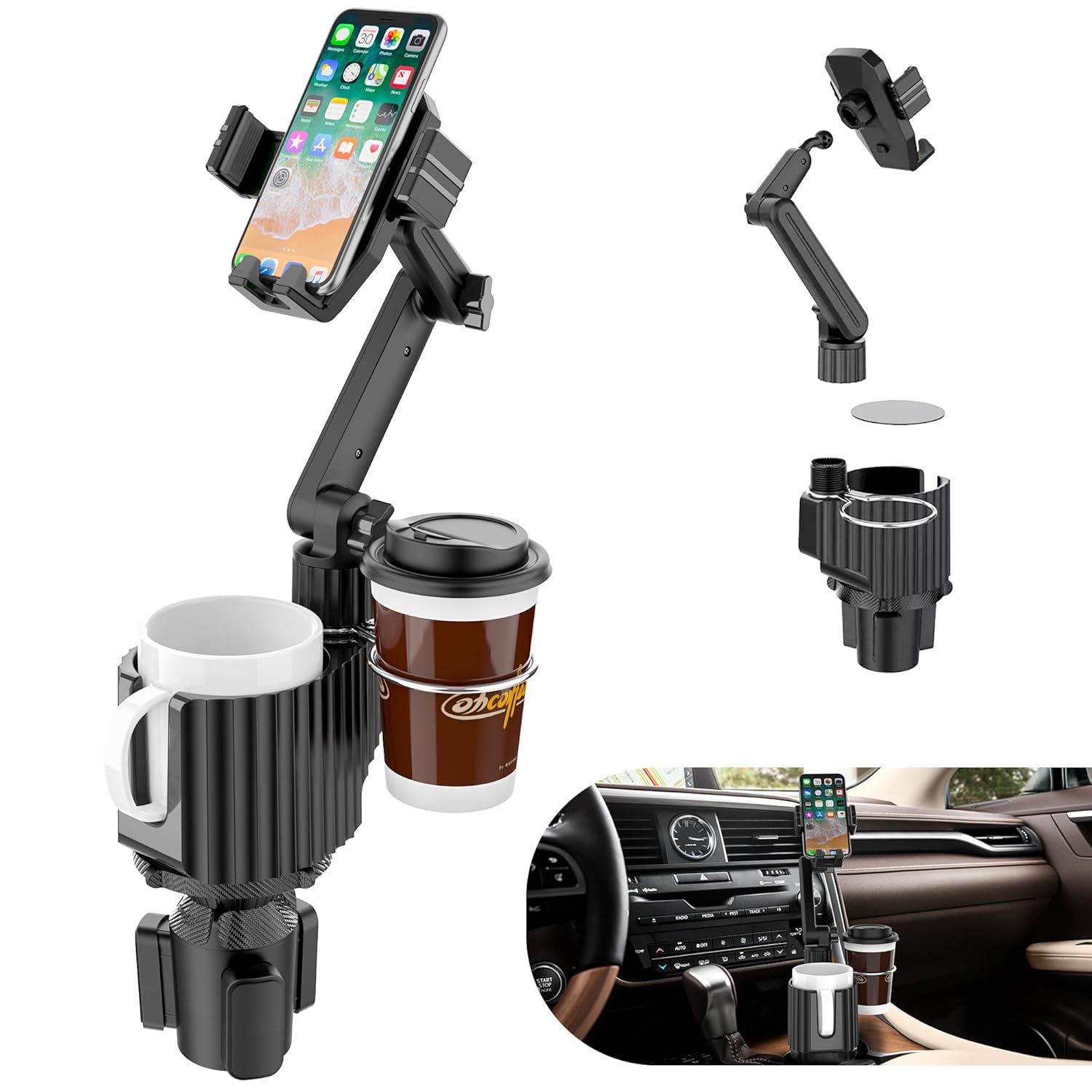 Car & Motorbike  Car Accessories  Interior Accessories  Consoles & Organizers  Cup Holders