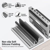 6 in 1 USB C Docking Laptop Stand