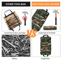 EAROND Roll Tool Bag (Army Green)