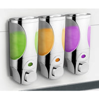 Hotelspa Curves Luxury Soap/Shampoo/Lotion Modular-design Shower Dispenser System by HotelSpa