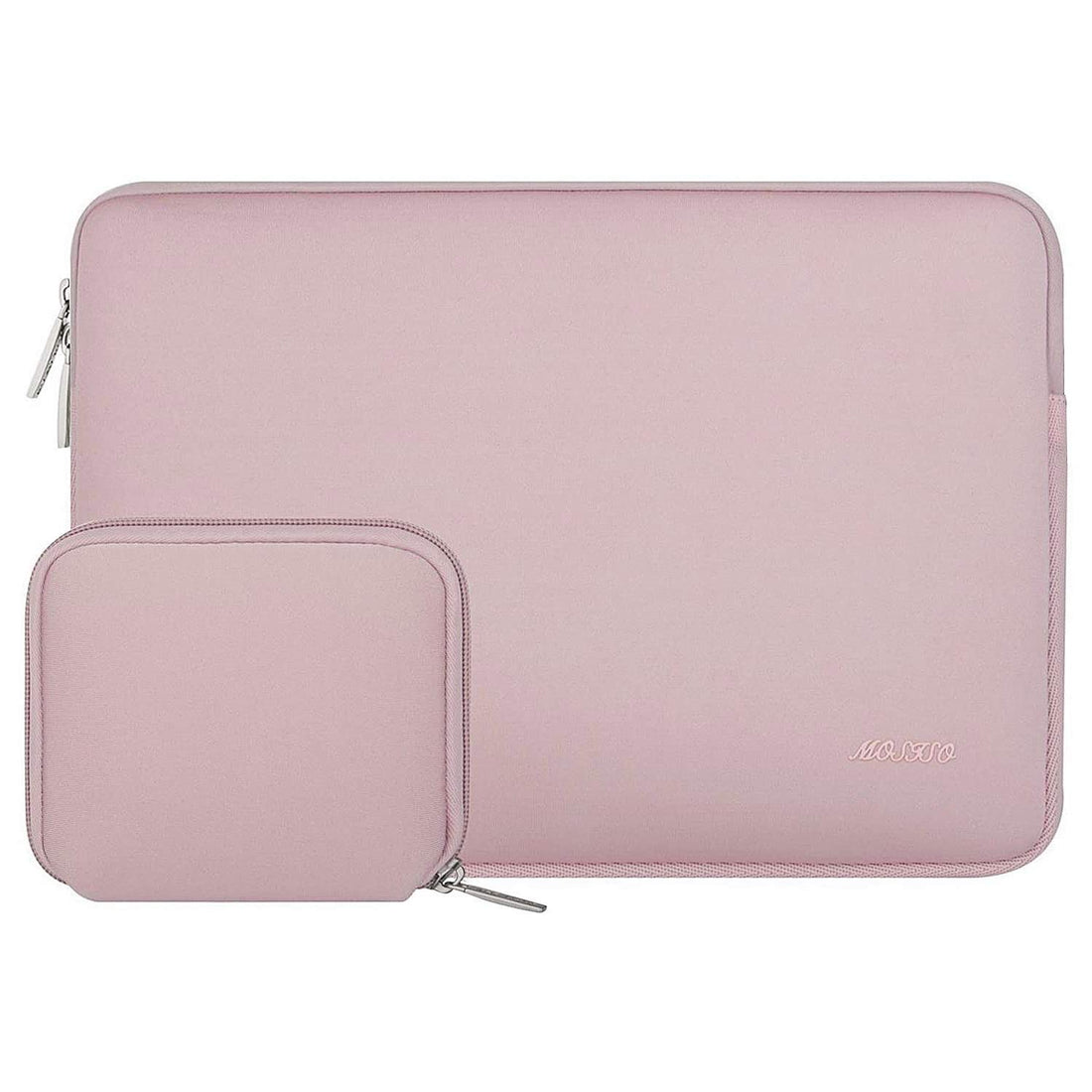 MOSISO Notebook Sleeve Bag Compatible with 13-13.3 Inch Laptop,Blue Pink