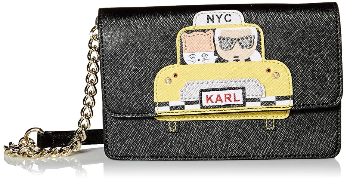 Karl Lagerfeld Paris Maybelle Taxi Flap Crossbody