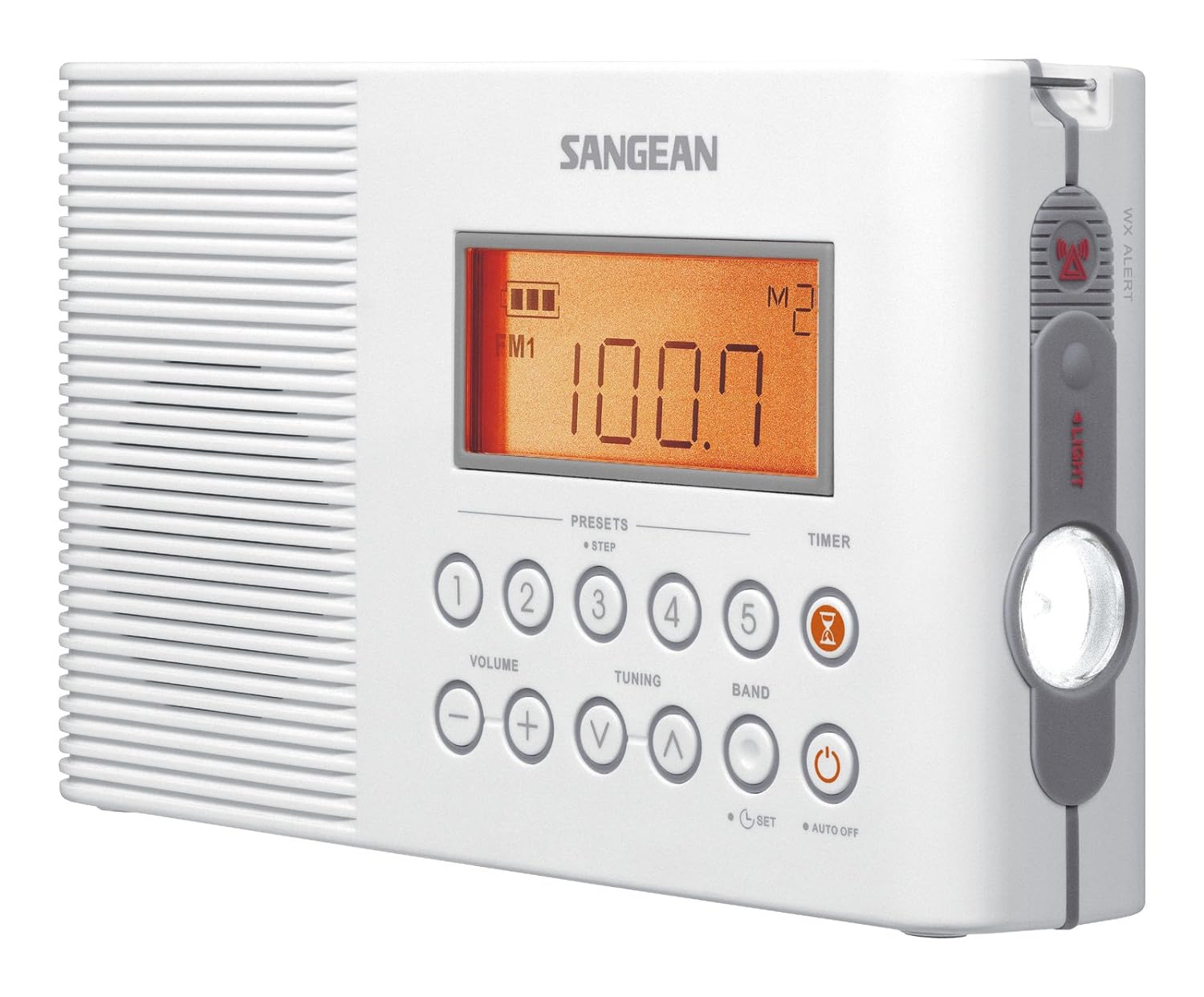 Sangean H201 AM/FM Digital Shower Radio