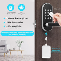 Sifely Keyless Entry Door Lock, Keypad Door Lock With Handle, Keyless Door Lock, Smart Door Lock, Keypad Entry Door Lock, Passcode Code Door Lock, Digital Smart Door Lock (St Version, Non-Fingerprint)