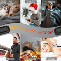 2-Pack Hand Warmers Rechargeable,Portable Electric Hand Warmers Reusable,2 in 1 Handwarmers,Outdoor/Indoor/Working/Studying/Camping/Hunting/Golf/Pain Relief/Games/Warm Gifts for Men Women Kids