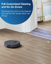 ECOVACS DEEBOT U2 PRO 2-in-1 Robotic Vacuum Cleaner with Mopping, Strong Suction, Smart App Enabled, Google Assistant & Alexa (DEEBOT)