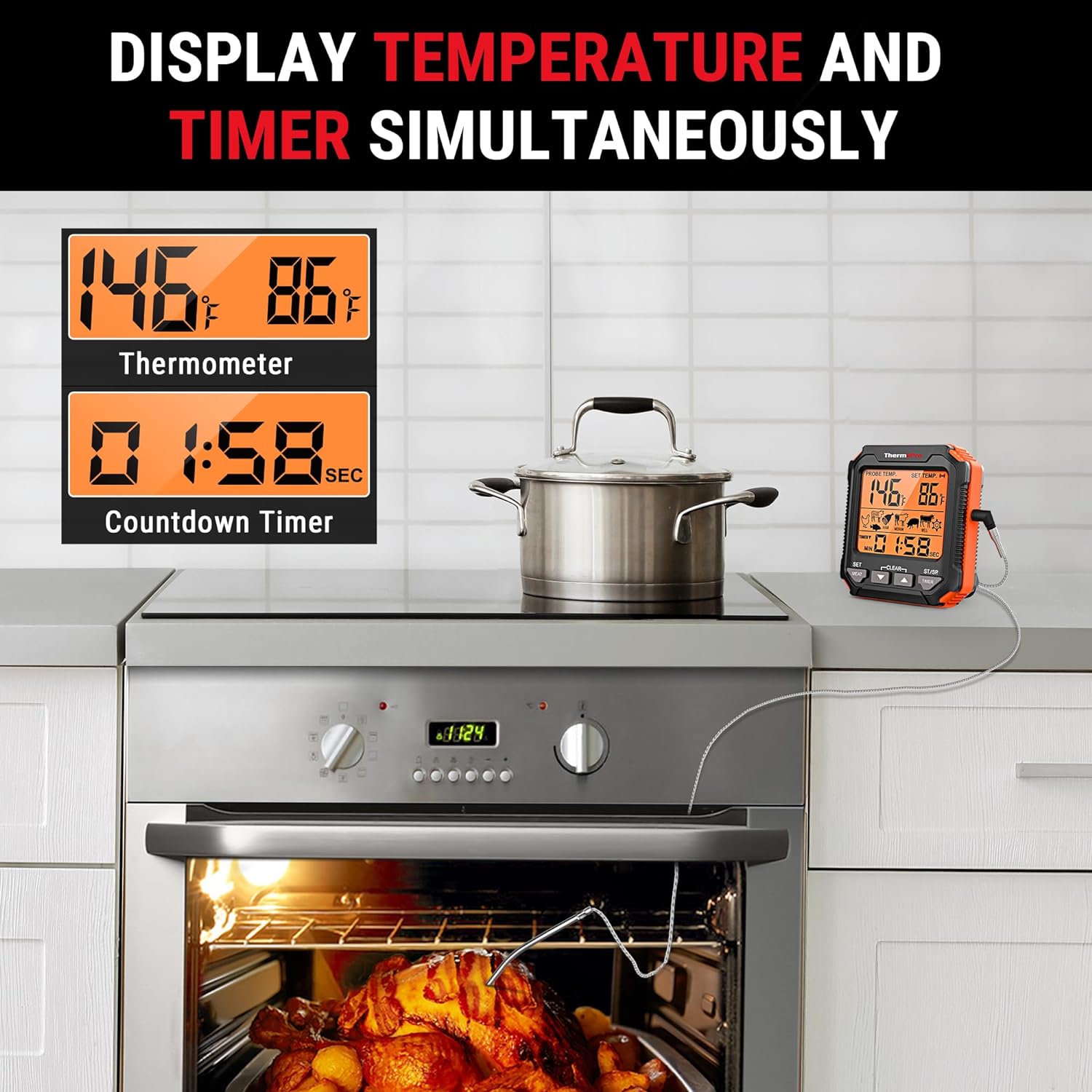 ThermoPro TP716 Digital Meat Thermometer