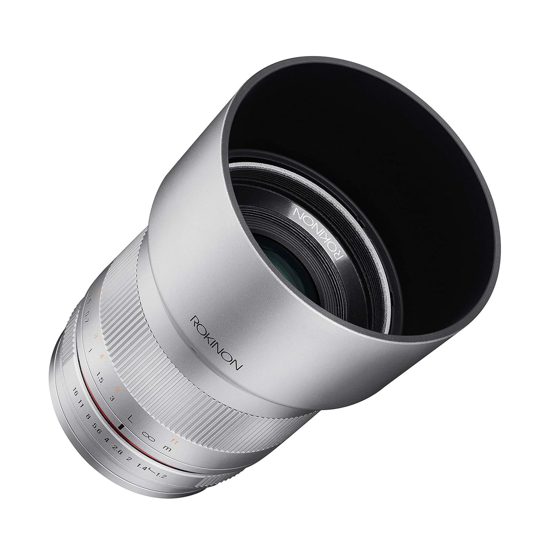 Rokinon No Fixed Prime 35mm, High Speed Wide Angle Lens for Sony E, Silver (RK3512-E-SIL)