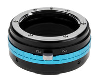 Fotodiox Pro Lens Mount Adapter - Nikon F Mount G-Type D/SLR Lens to Canon EOS M (EF-M Mount) Mirrorless Camera Body with Built-in Aperture Control Dial