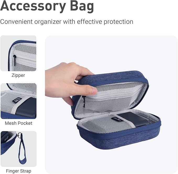 GL.iNet Gadget Organizer Case for Travel Routers – Close-up Detail