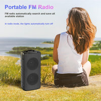 60W Portable Bluetooth Speakers