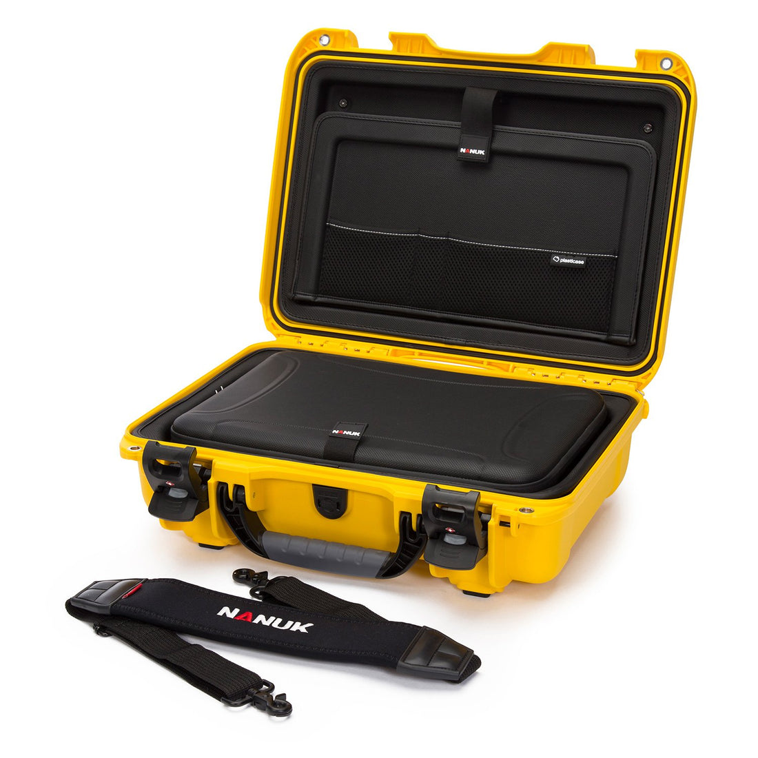 Nanuk 923 Waterproof Hard Case with Laptop Insert Kit - Yellow