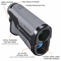 Bushnell Bone Collector 1000 Rangefinder, Hunting Range Finder with Bluetooth and Angle Range Compensation for Shooting and Hunting