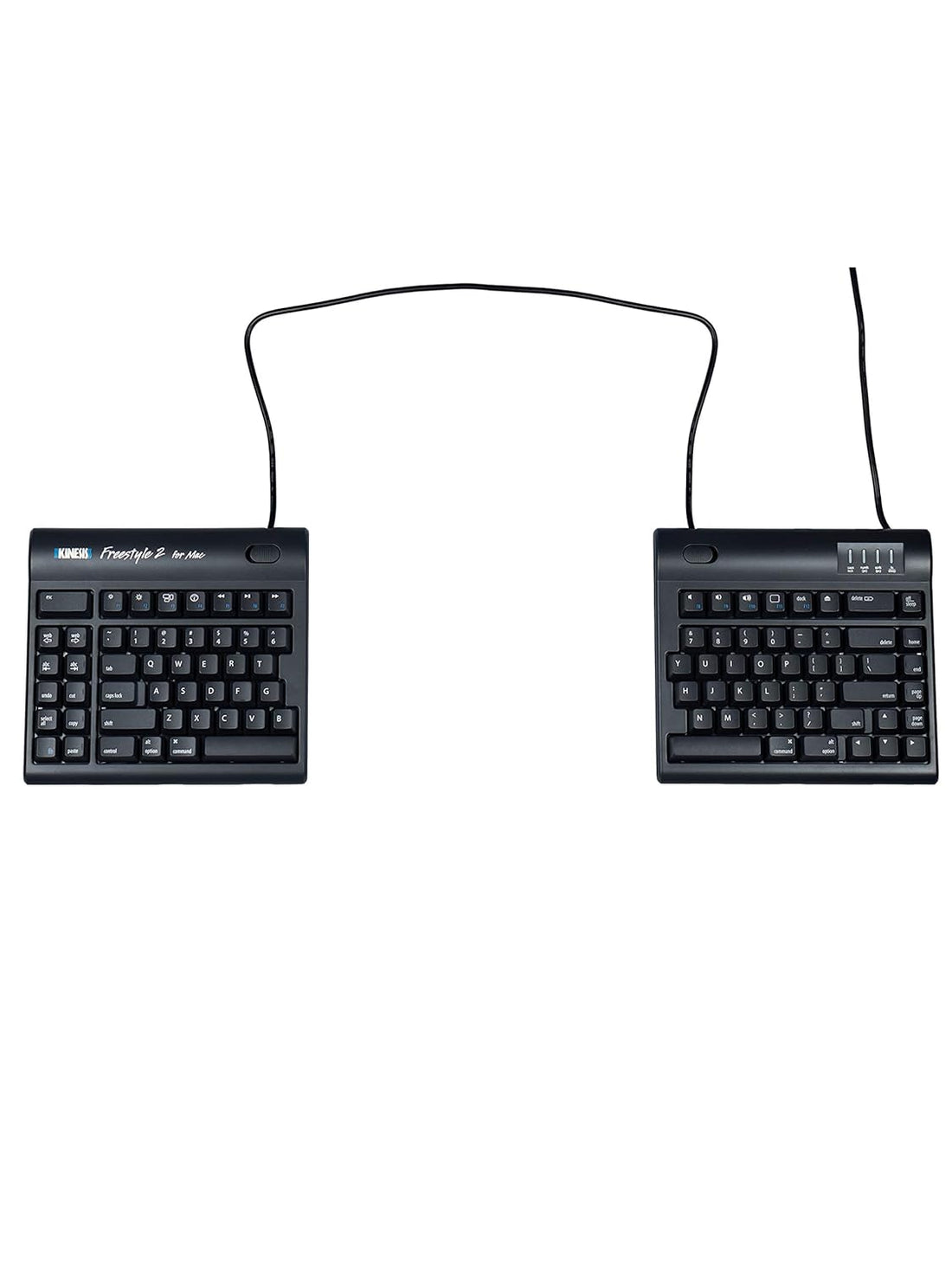 Kinesis Corporation KB800HMB-US-20 The Extended Version of The Kinesis Freestyle2 for Mac Keyboard Offers Up to 20