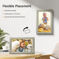 Digital Photo Frame (Texture Beige)