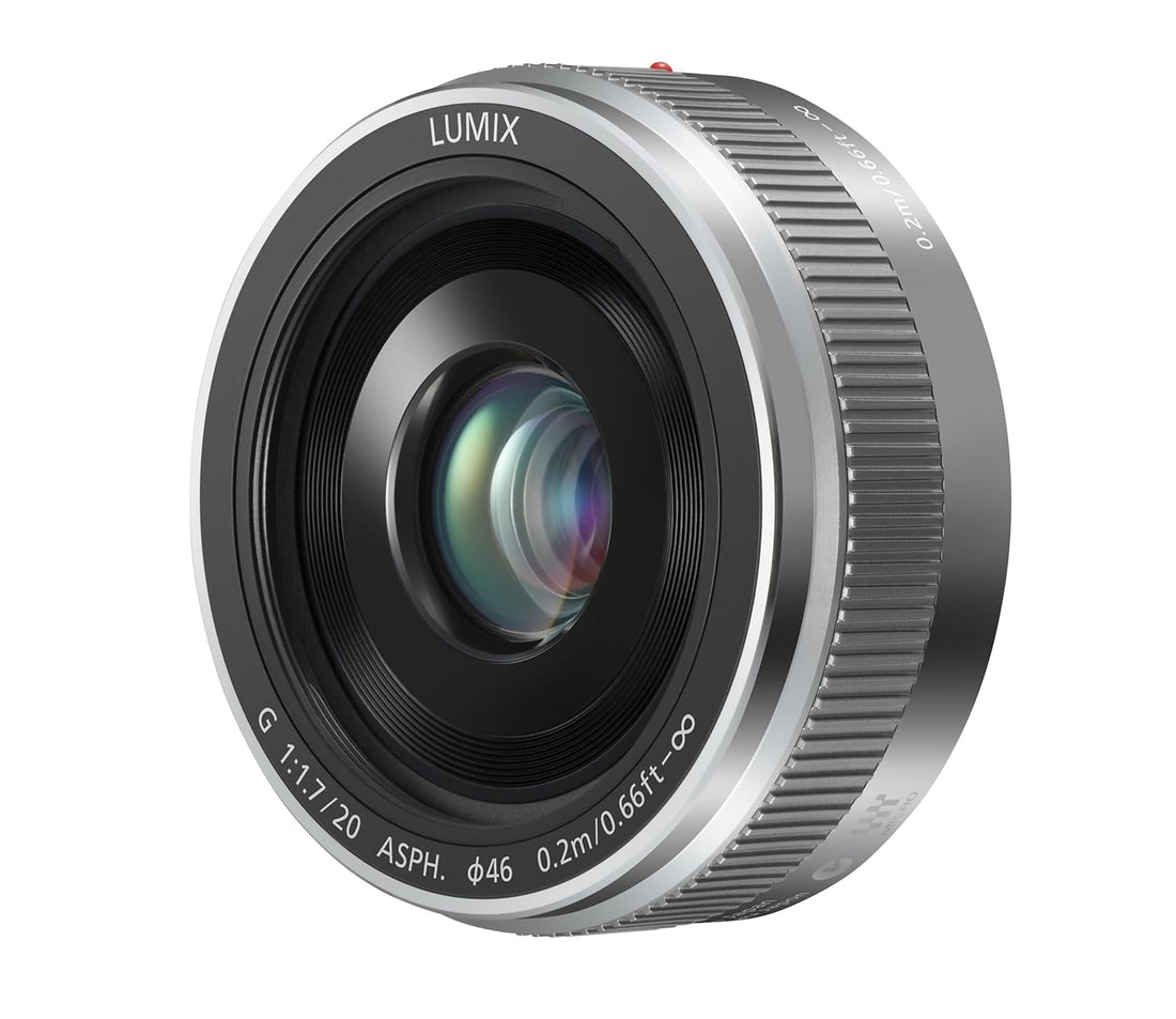 Panasonic Lumix H-H020AS G 20mm/F1.7 II Lens (Silver)