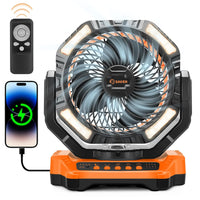 Saker Rechargeable Camping Fan