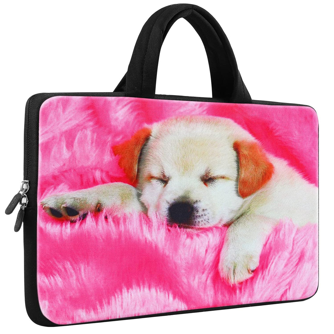 iColor - Fashion Cute Dog 15"-15.6" Inch Laptop / Notebook Computer / MacBook Air / MacBook Pro Case Briefcase Bag Pouch Sleeve Carry Case (IHB15-006)