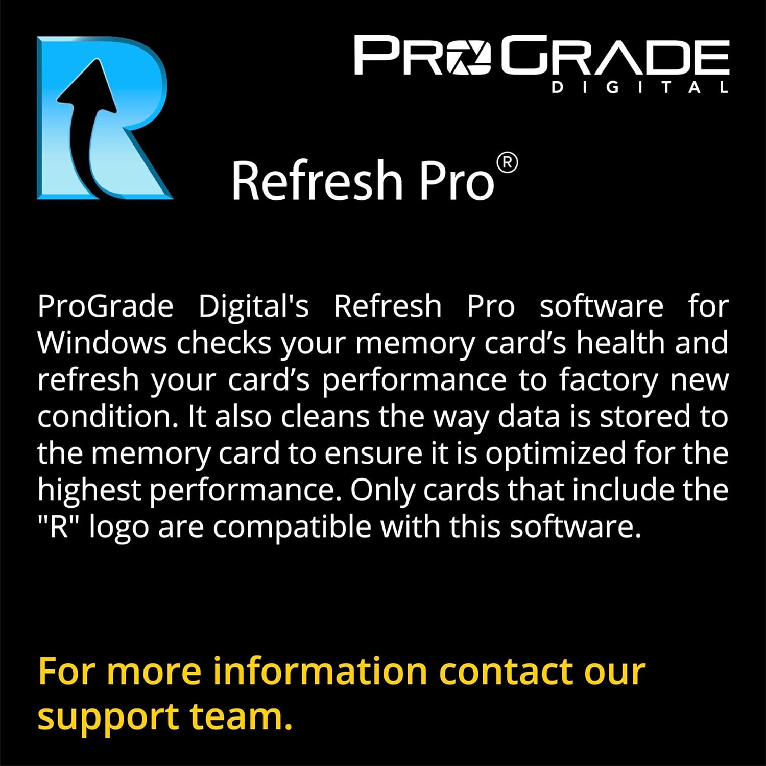 ProGrade Digital SDXC UHS-II V60 Memory Card (128GB), Gold, (Secure-Digital-Cards)