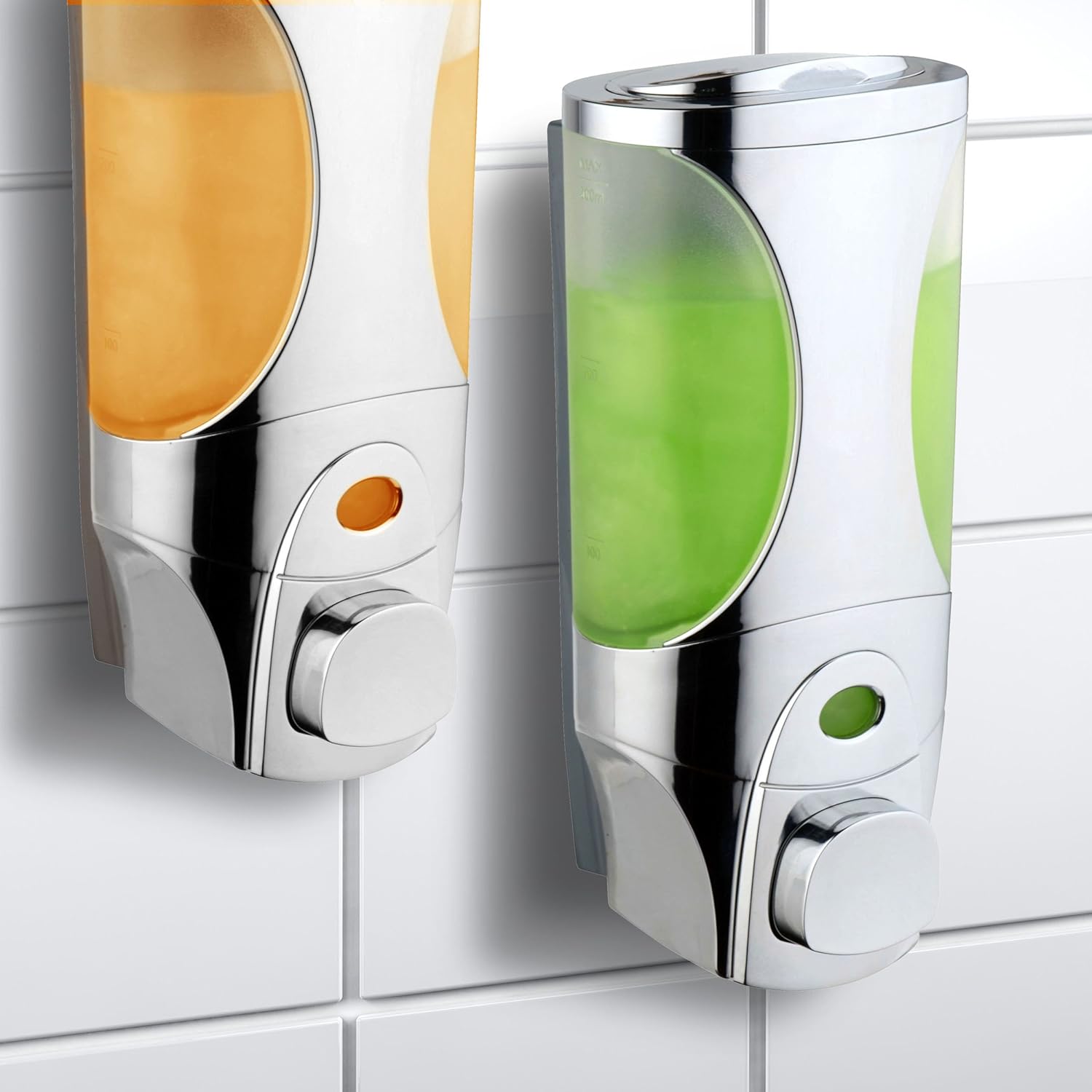 Hotelspa Curves Luxury Soap/Shampoo/Lotion Modular-design Shower Dispenser System by HotelSpa