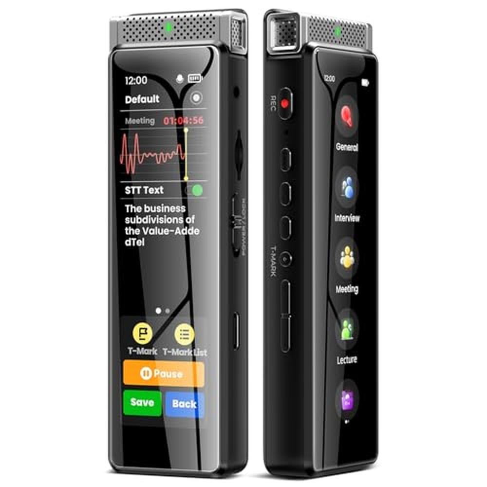 Voice Recorder: Innioasis R1 8GB Digital Voice Activated – Front View