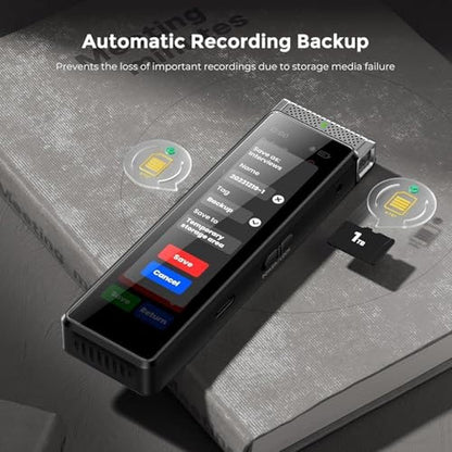 Voice Recorder: Innioasis R1 8GB Digital Voice Activated – In Use