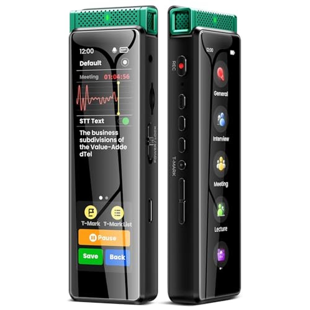 Voice Recorder: Innioasis R1 8GB Digital Voice Activated – Front View