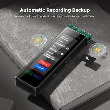 Voice Recorder: Innioasis R1 8GB Digital Voice Activated – Close-up Detail
